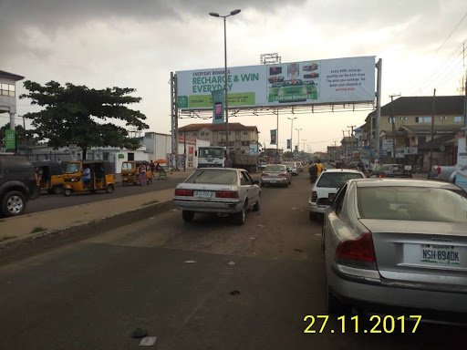 Gantry Billboard in Port Harcourt, Old Aba Road by Heritage Bank, FTF Aba, Board 2