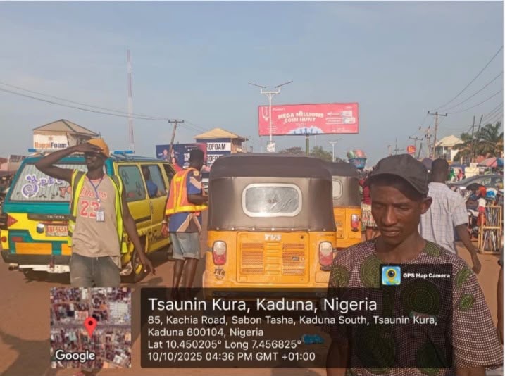 Portrait Billboard at Sabon road before Bridge Kaduna State, Kaduna, Kaduna State