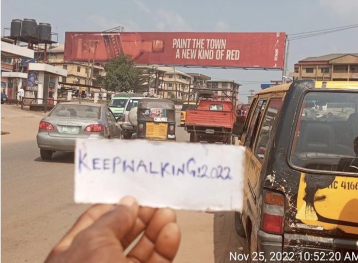 Gantry Billboard at Along Nkpor Road, By Obosi Spare Parts Market, Onitsha, Anambra State