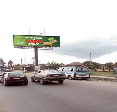 Unipole Billboard Along Airport Road, Opposite Obiakpor LGA, FTF Airport and Rumuokoro, Port Harcourt, Rivers State