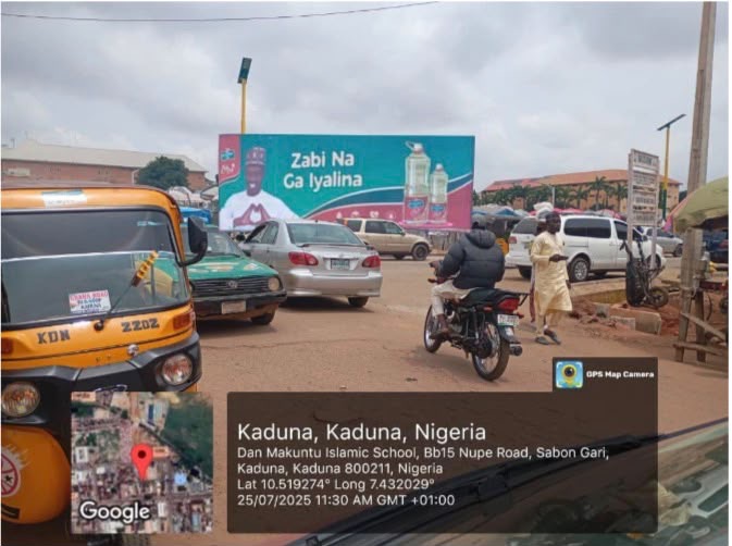 Landscape Billboard at Nupe Road, Kaduna, Kaduna State