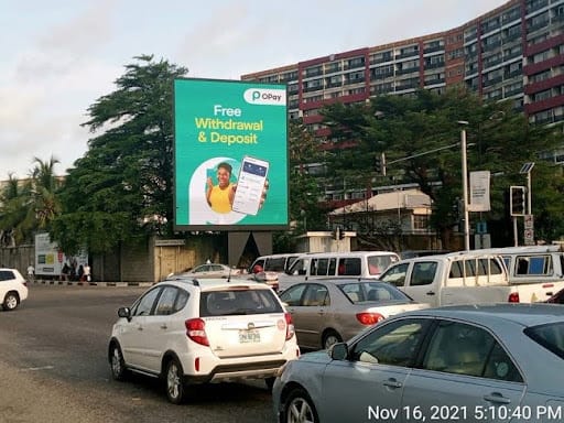 LED Billboard on Adetokunbo Ademola Street Opposite Civic Centre FTF Victoria Island, Lagos