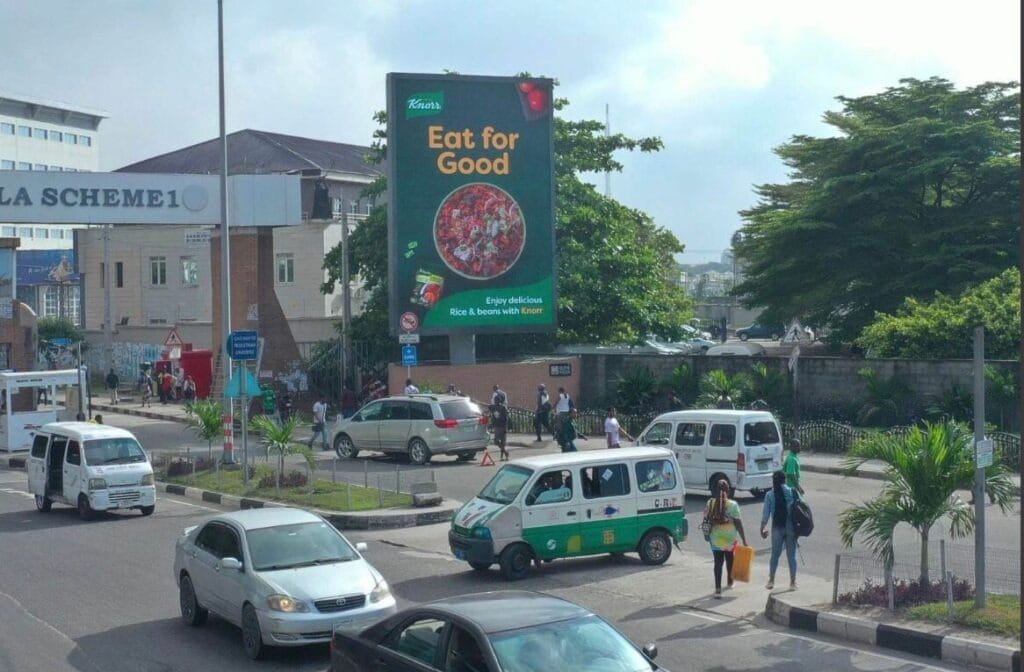 LED Billboard at Admiralty Gate (Lekki Gateway), Lekki Phase 1, Lagos