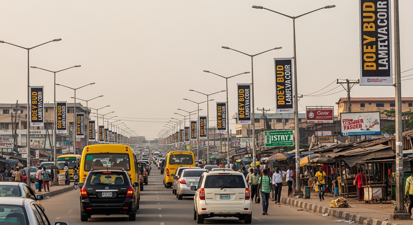 The Role of Lamp Post Ads in Billboard Advertising