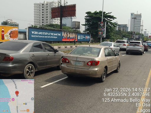 Billboard Advertising at Ahmadu Bello Way Opposite Federal Palace Hotel Victoria Island Lagos