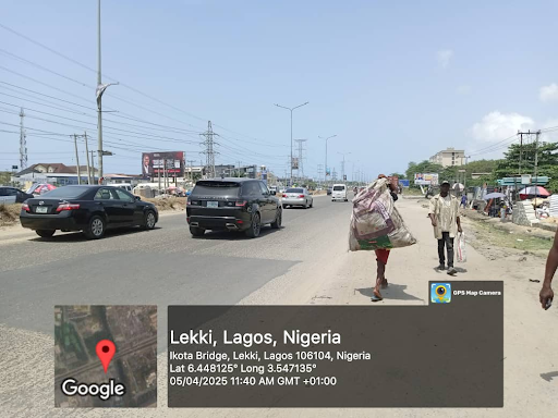Billboard Advertising at Eleganza Bus Stop Lekki Ajah Expressway VGC, Lagos