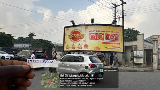 Billboard Advertising at Samuel Manuwa Street 1004 Entrance Victoria Island Lagos