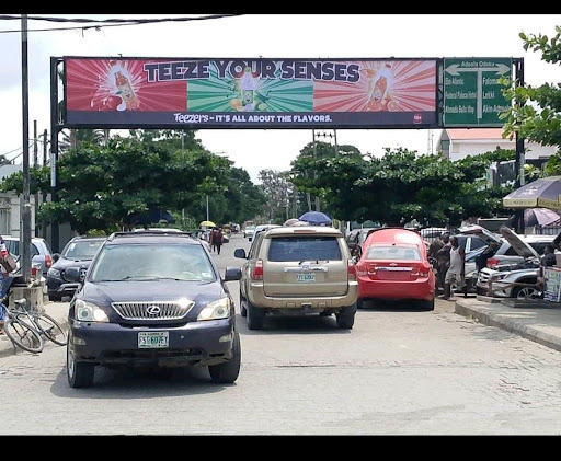 Billboard at Agoro Odiyan, Victoria Island, Lagos (FTF/FTT Adeola Odeku, Bar Beach)