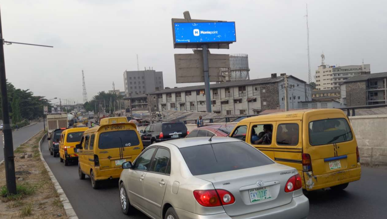 Digital Billboard at Costain, Iponri, Lagos