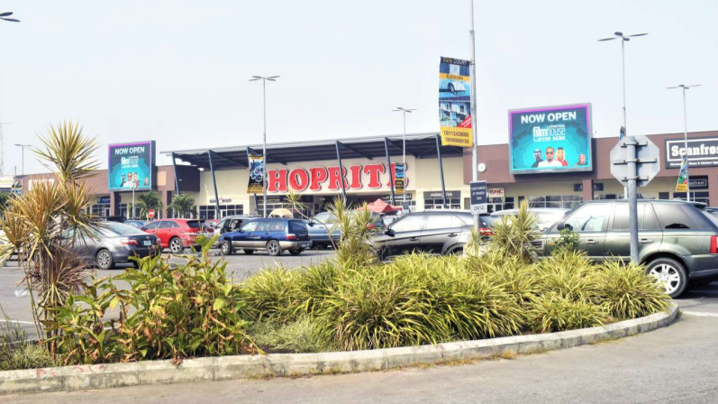 Digital Billboard at The Davinci, Circle Mall (Jakande Roundabout), Lekki, Lagos