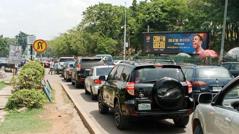 Digital Billboard at Wuse Market Roundabout, Abuja