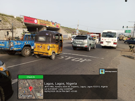 Double Face Billboard at Agege by Guinness, Lagos.