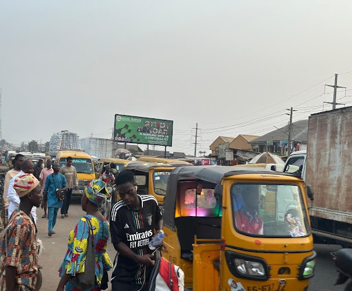 Double-Faced Billboard at Ogijo–Ikorodu Road Opposite St. John’s Primary School, Ogijo