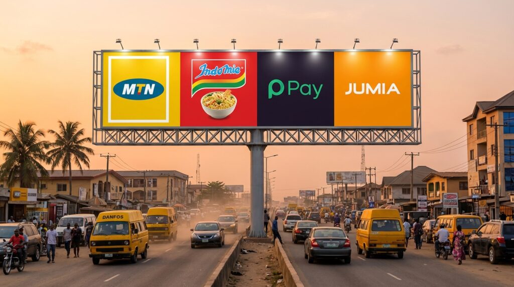 How 4 Nigerian Brands Used Billboard Advertising to Build Empires
