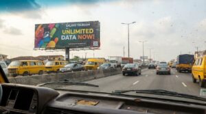 Billboard with QR Code