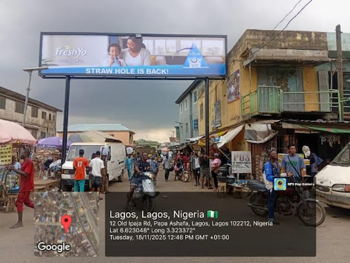 Market Arcade Billboard at Agege Market Old Ipaja Road Papa Ashafa Street Face 1, Lagos