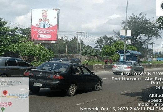 Portrait Billboard at Bori Camp, Aba–Port Harcourt Expressway, Port Harcourt