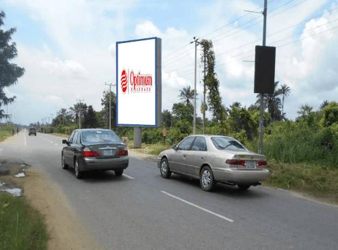 Portrait Billboard by Domestic Terminal Tollgate, Port Harcourt