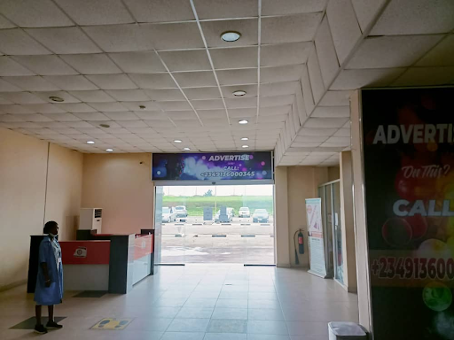 Static Wall-Mounted Billboard at Arrival Baggage Pick-up Exit Gate, Ibadan Airport