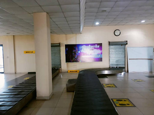 Static Wall-Mounted Billboard at Arrival Baggage Pick-up, Ibadan Airport