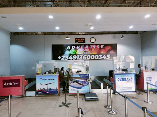Static Wall-Mounted Billboard at Departure-Ticketing Hall by Check-in Counter