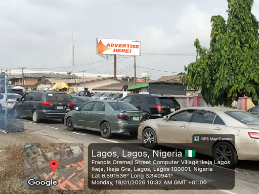 Triple Face Billboard at Airport Road Ikeja, Lagos