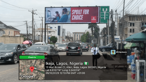 Billboard at Adeniyi Jones, Ikeja by First Bank, Lagos