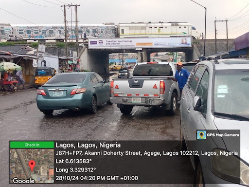 Billboard at Agege by Guinness, Oba Akran Road, Lagos