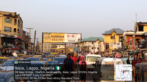 Billboard at Aromire, Ikeja, Lagos