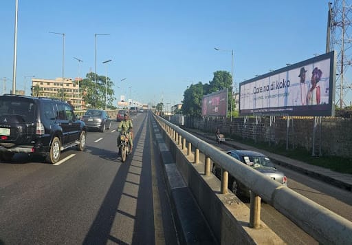 Billboard at Iponrin, Surulere, Lagos (FTF Fadeyi, Jibowu, Ojuelegba / FTT Eko Bridge)