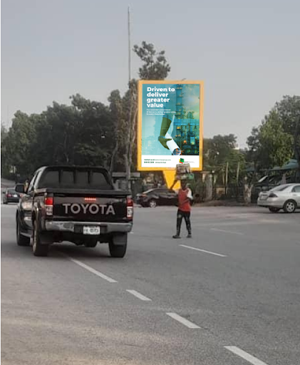 Billboard in Abuja, Herbert Macaulay Way, Leadway House