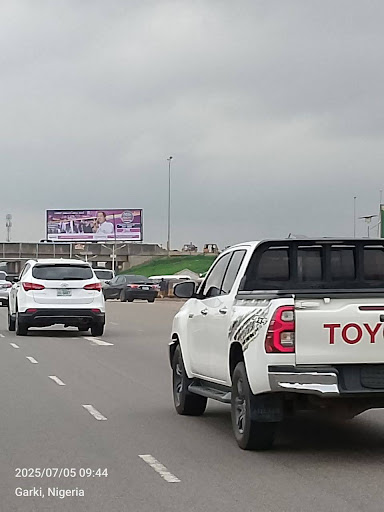 Billboard in Abuja, Nyanya Overhead Bridge