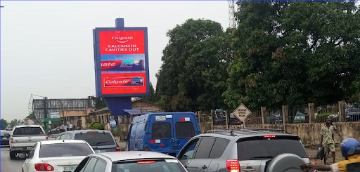 Billboard in Lagos, Airport Link Road by Beesam Bus Stop, Ikeja