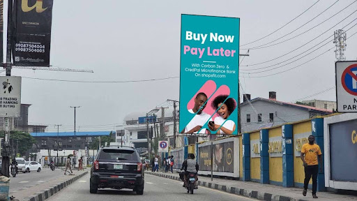 Billboard in Lagos, Bourdillon Falomo, Ikoyi (Facing Lekki)