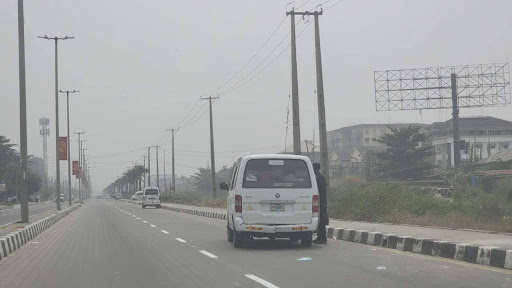 Billboard in Lagos, Freedom Way, Lekki by Lekki Regional Road