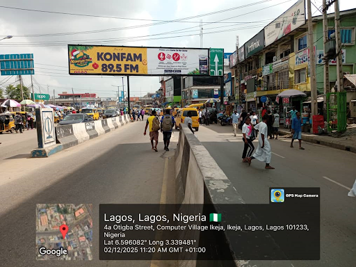 Billboard in Lagos, Ikeja, Awolowo Way by Glass House FTF Alausa Secretariat