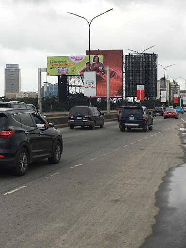 Billboard in Lagos, Ikoyi, Falomo Road Eyecatcher Static Board
