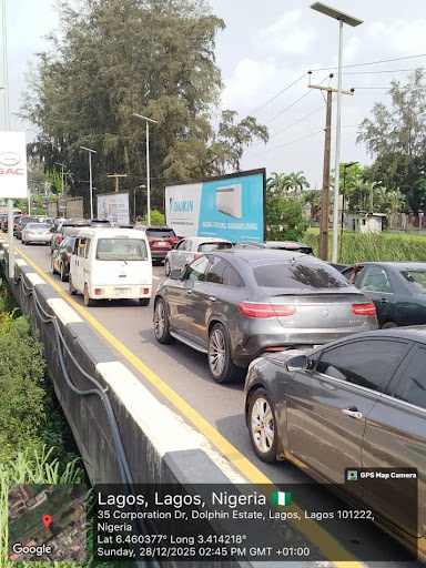 Billboard in Lagos, Ikoyi, Osborne Road by Dolphin Shopping Plaza (96 Sheets)