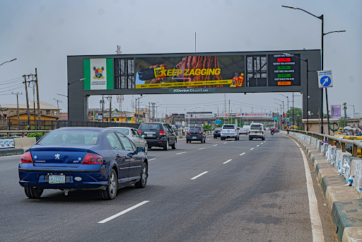 Billboard in Lagos, Inbound Lagos Island and Outbound Victoria Island, Berger, Oshodi