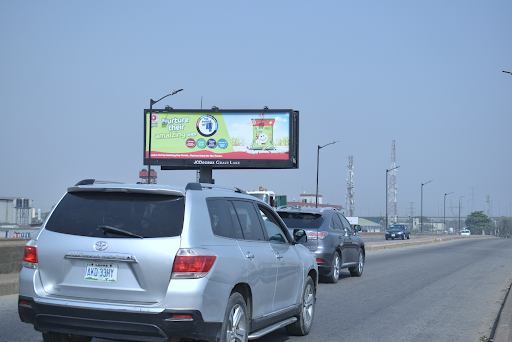 Billboard in Lagos, Lawani Oguntayo Road, Apapa Port and Surulere