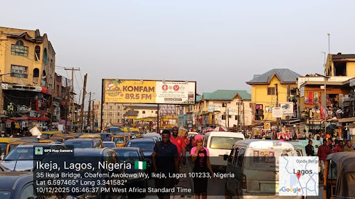 Billboard in Lagos, Obafemi Awolowo Way by Ipodo Bus Stop, Ikeja