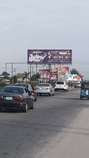 Billboard in Warri, DSC Expressway between Plantation Garden City and Otokutu Junction