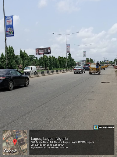 Billboard on Ilupeju Bypass by Coca-Cola Depot, Lagos (FTF Oshodi, Mushin, Jibowu, Agege)