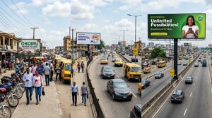 How Nigerian SMEs Can Afford Billboard Advertising (A Budget Guide) 1 visual showing three different billboard types