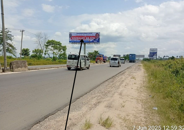 Billboard at Airport Road, Port Harcourt, 200 Meters To Airport Roundabout, Face B