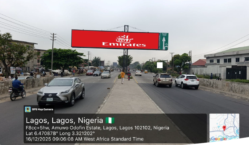 Billboard at New Gantry, Festac Town, Lagos