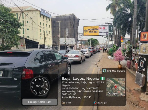 Gantry Billboard at Aromire, Ikeja, Lagos