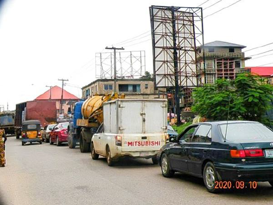 Portrait Billboard at Along Oguta Road at Onitsha Anambra state, Anambra State