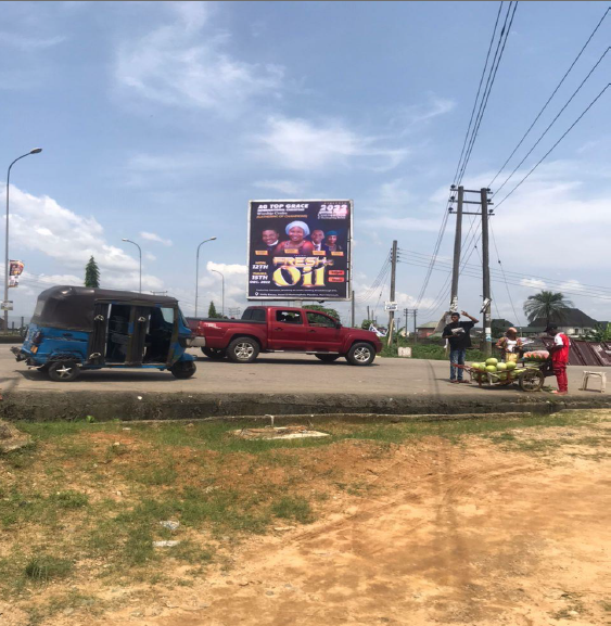 Portrait Billboard at Cable Point Along Dennis Osadebe Road, Asaba, Delta State