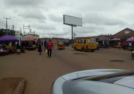 Unipole Billboard By Ogbete Main Market, Prisons Roundabout, Enugu, Enugu State